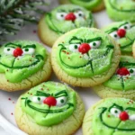 Grinch Sugar Cookies