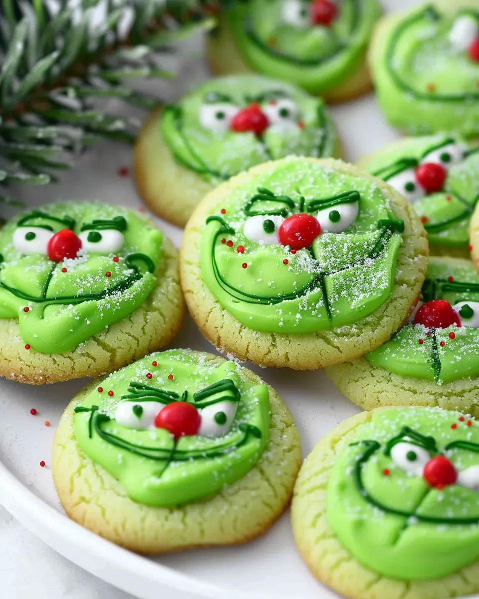 Grinch Sugar Cookies: Easy and Festive Treat for the Holidays