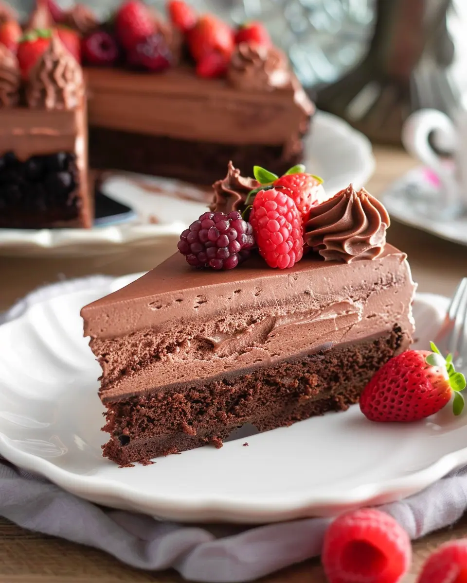 Chocolate Mousse Cake Recipe: Indulge in a Decadent Delight