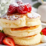 Fluffy Japanese Soufflé Pancakes