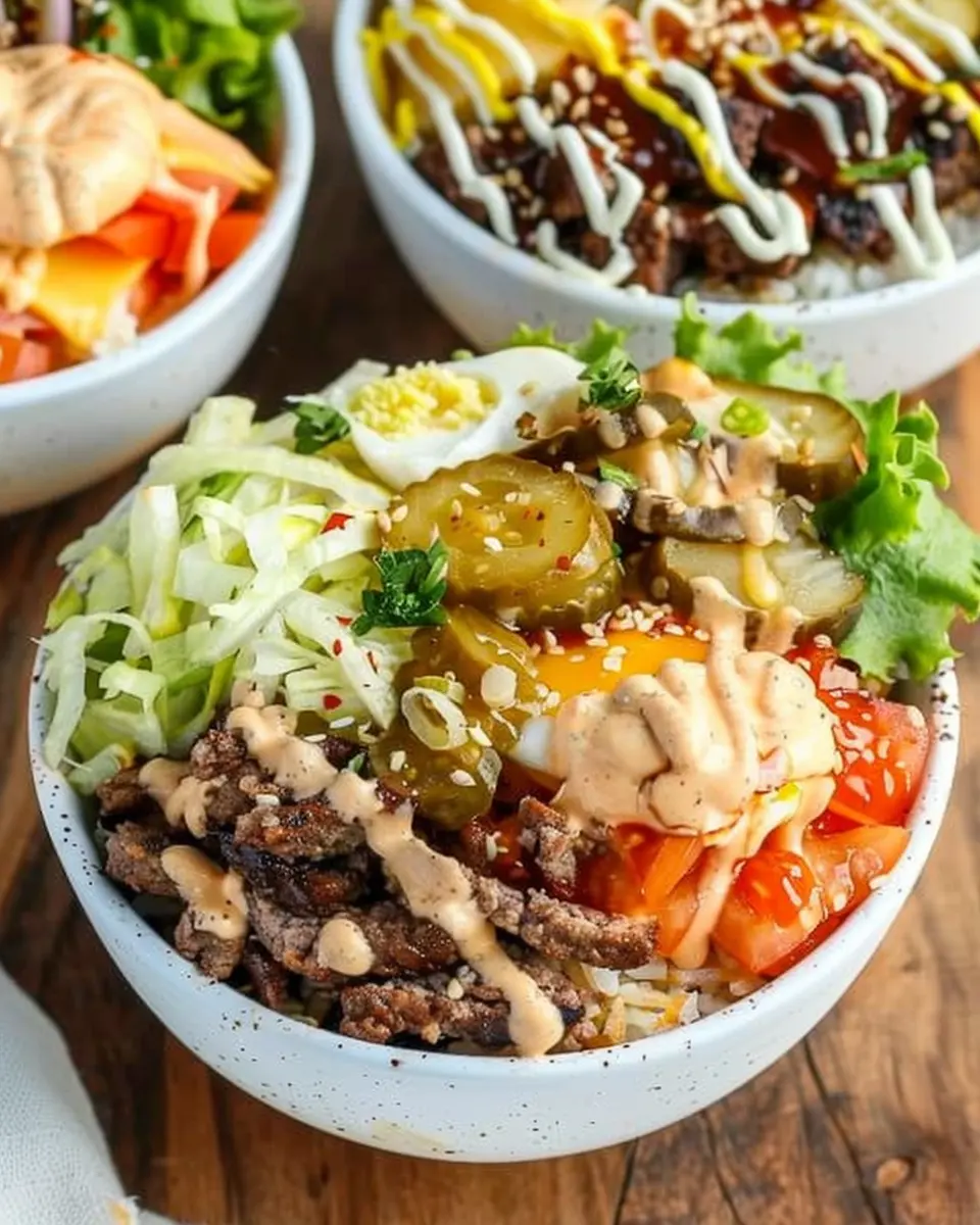Burger Bowls