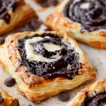 Chocolate Cream Cheese Danish