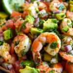 Avocado Salsa Shrimp Salad
