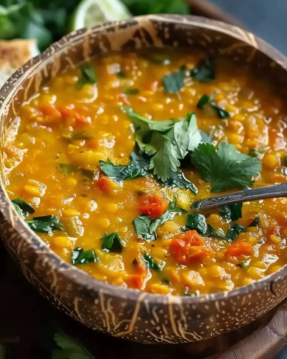 Cozy Up With Thai Coconut Red Lentil Soup: A Simple Recipe
