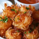 Air Fryer Crispy Mini Blooming Onions for Guilt-Free Snacking