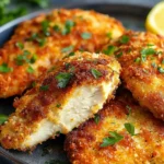 Irresistible Air Fryer Parmesan Crusted Chicken Recipe