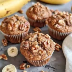 Vegan Banana Nut Muffins
