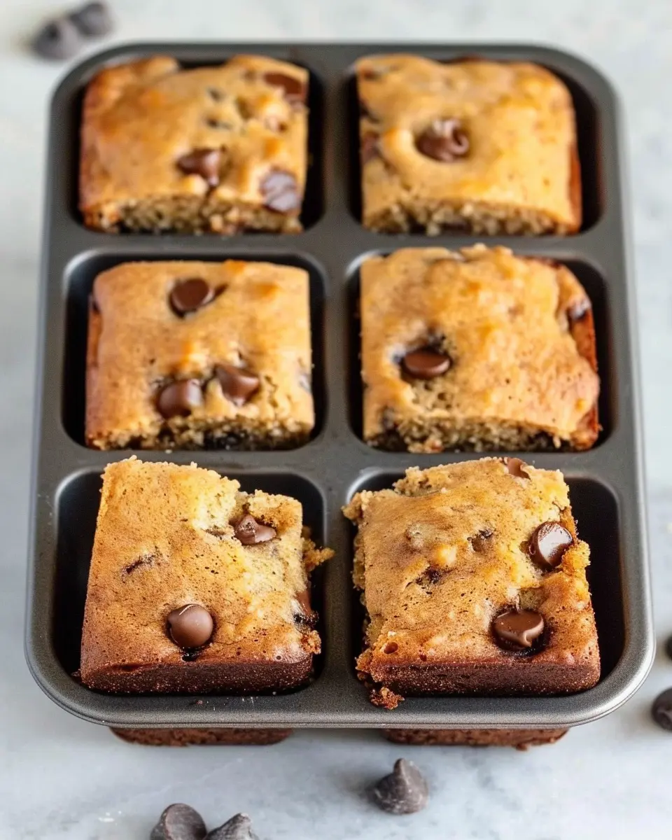 Mini Chocolate Chip Banana Bread