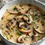 Vegan Cream of Mushroom Soup
