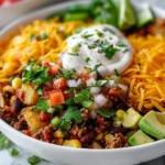 Loaded Potato Taco Bowl