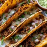 Crispy Ground Beef Tacos
