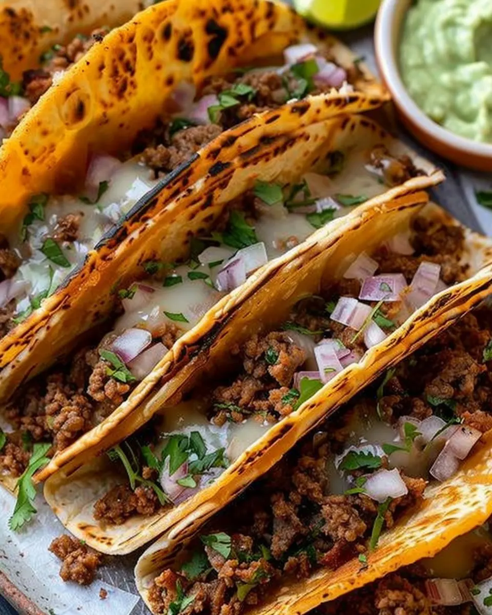 Crispy Ground Beef Tacos: Easy, Flavor-Packed and Homemade