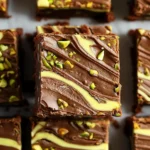 Pistachio Chocolate Brownies (Dubai Chocolate Brownies)