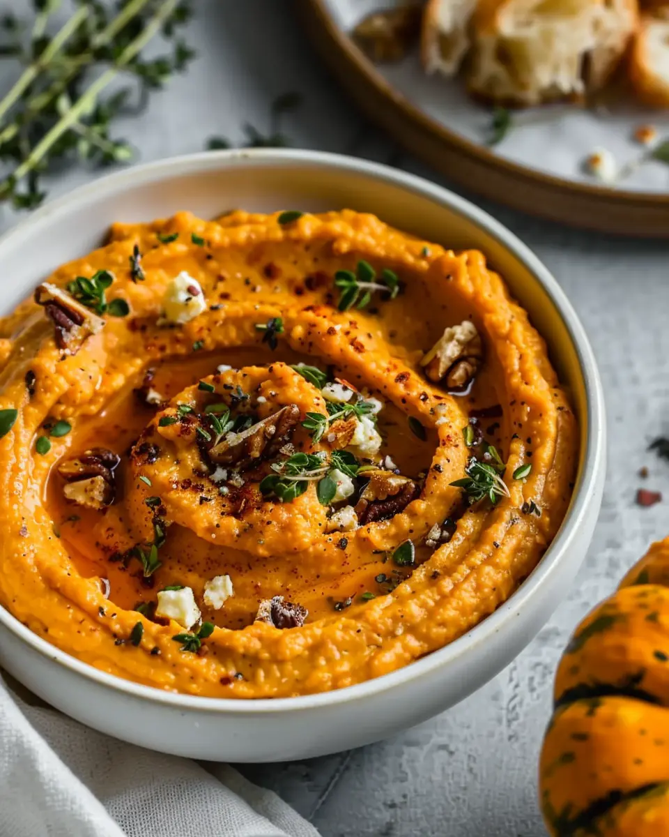 Pumpkin Whipped Feta Dip: Easy, Irresistible Fall Flavor Delight