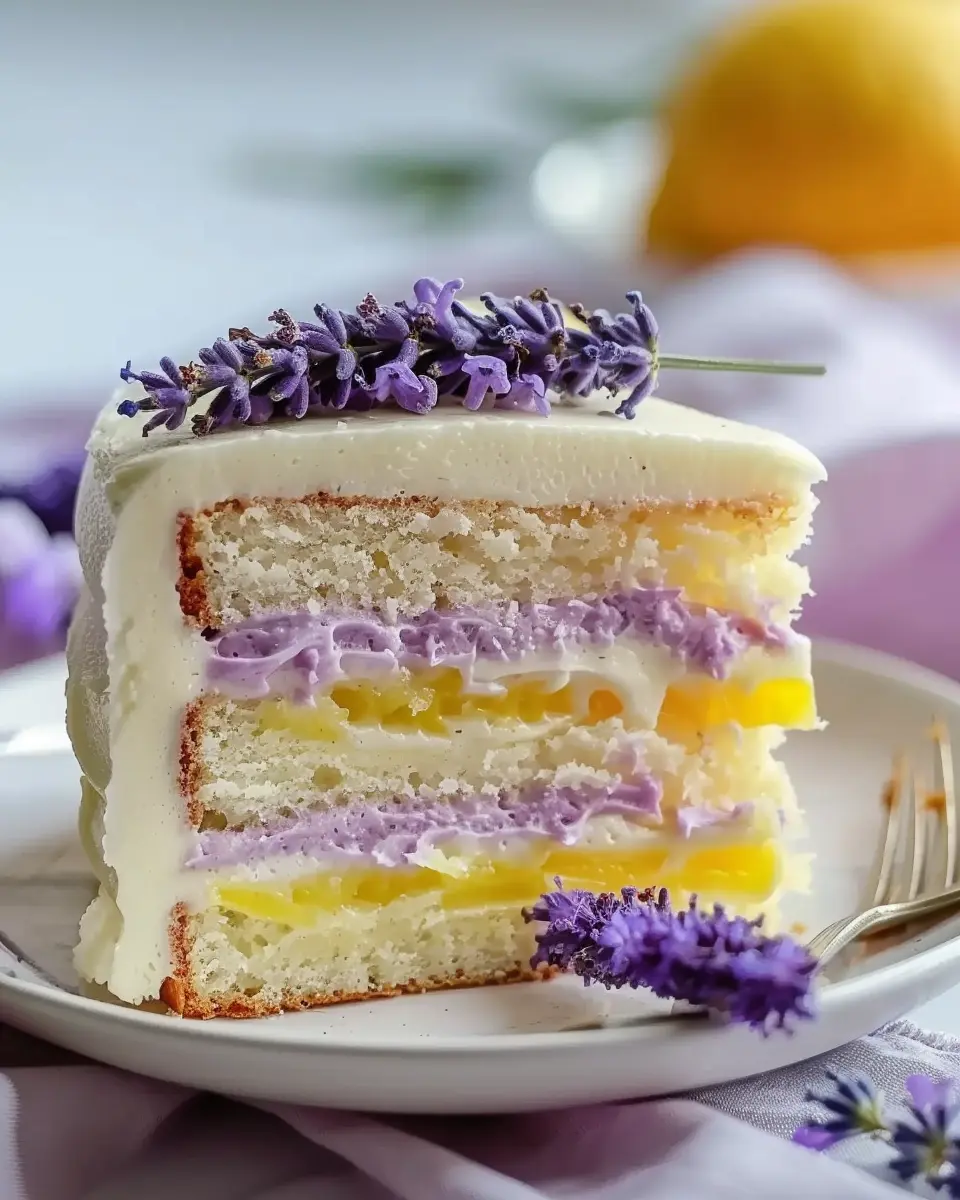 Lemon Lavender Cake: The Best Recipe for Easy Homemade Delight