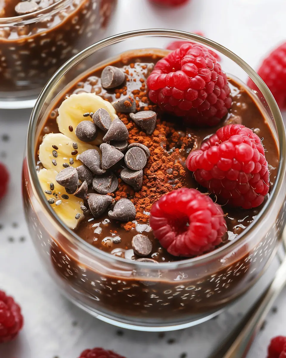 High Protein Chocolate Chia Pudding Recipe