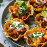 *Easy Taco Cups