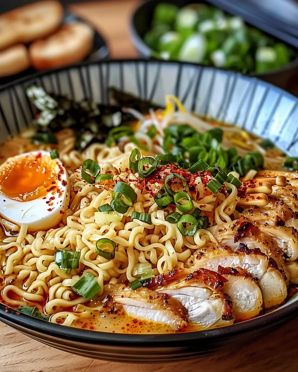 Creamy Garlic Chicken Ramen: The Best Indulgent Recipe for Home Chefs