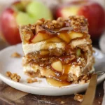 Caramel Apple Cheesecake Bars