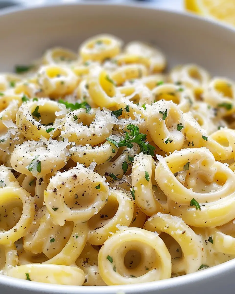 Garlic Butter Pasta: Easy One Pot Recipe with Turkey Bacon