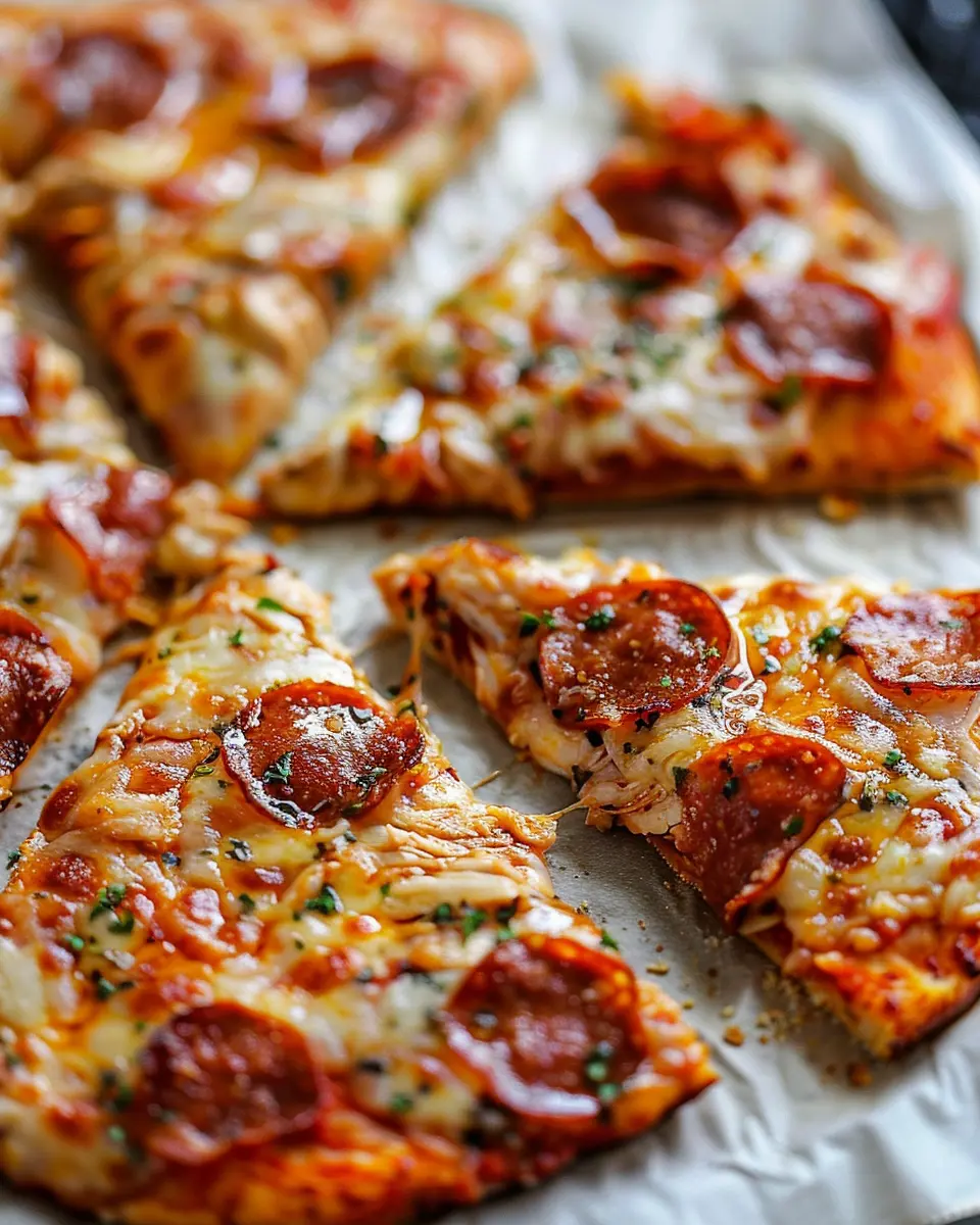 Chicken Crust Pizza (Easy Low Carb Recipe)