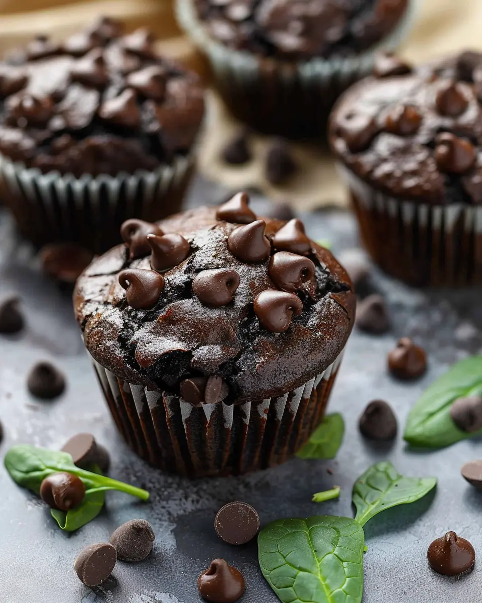 Chocolate Spinach Muffins: Easy and Delicious for Everyone