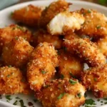 Air Fryer Ranch-Crusted Chicken Bites