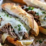 Crockpot French Dip Sandwiches