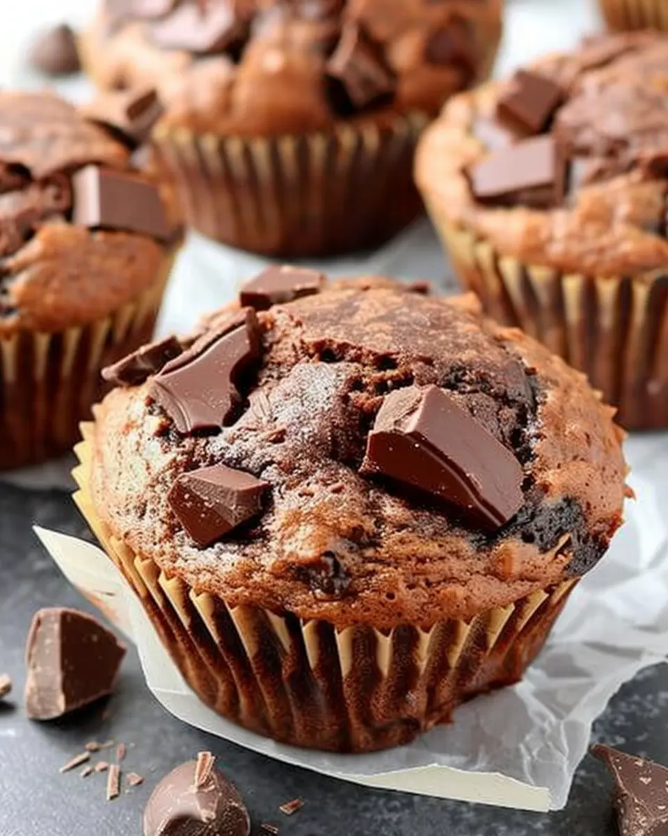 Chocolate Chunk Muffins