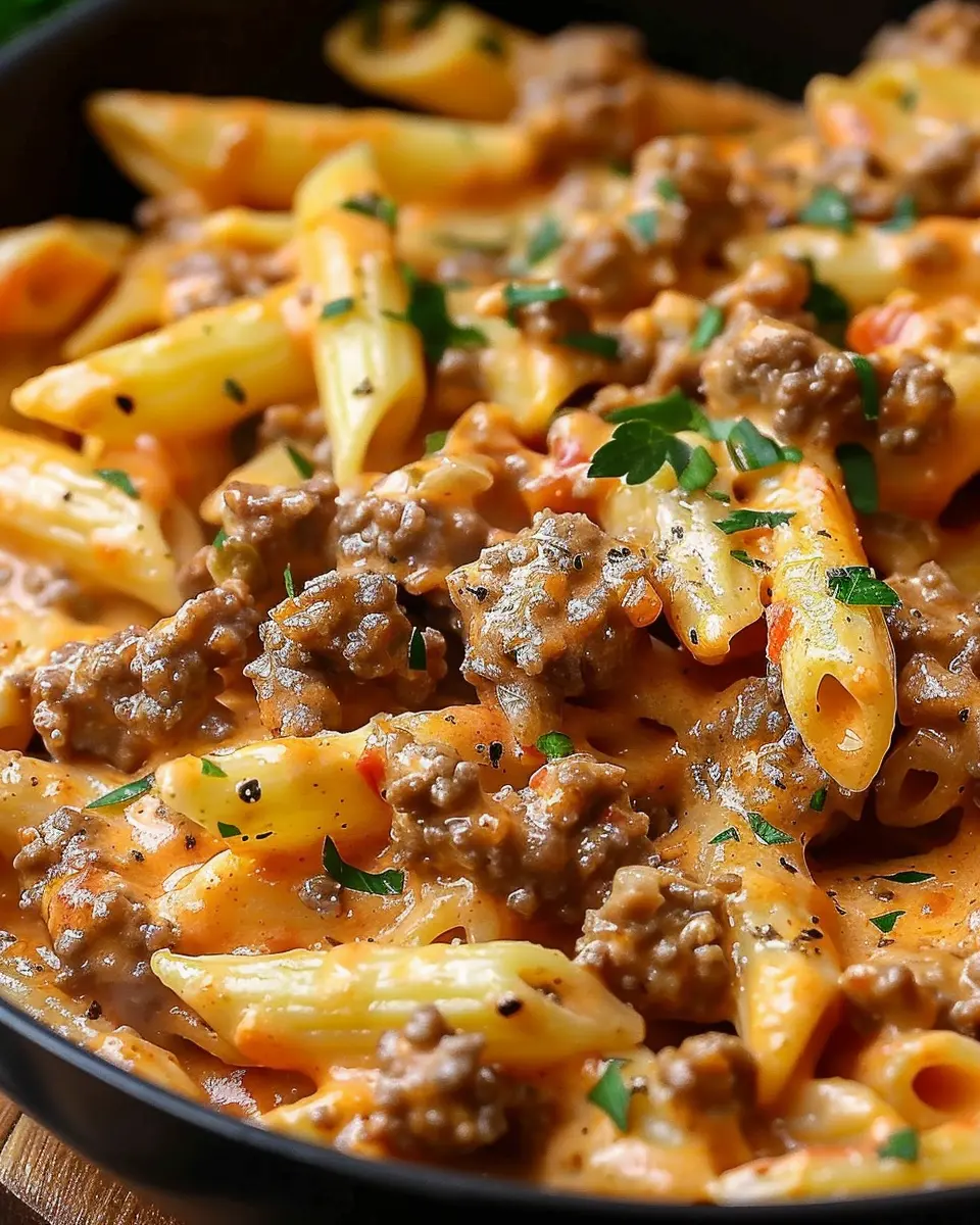 Irresistible Creamy Beef Pasta Recipe for Cozy Nights Ahead