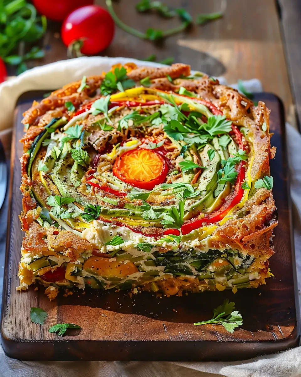 Breakfast Veggie Crinkle Cake: Easy, Flavorful Start to Your Day