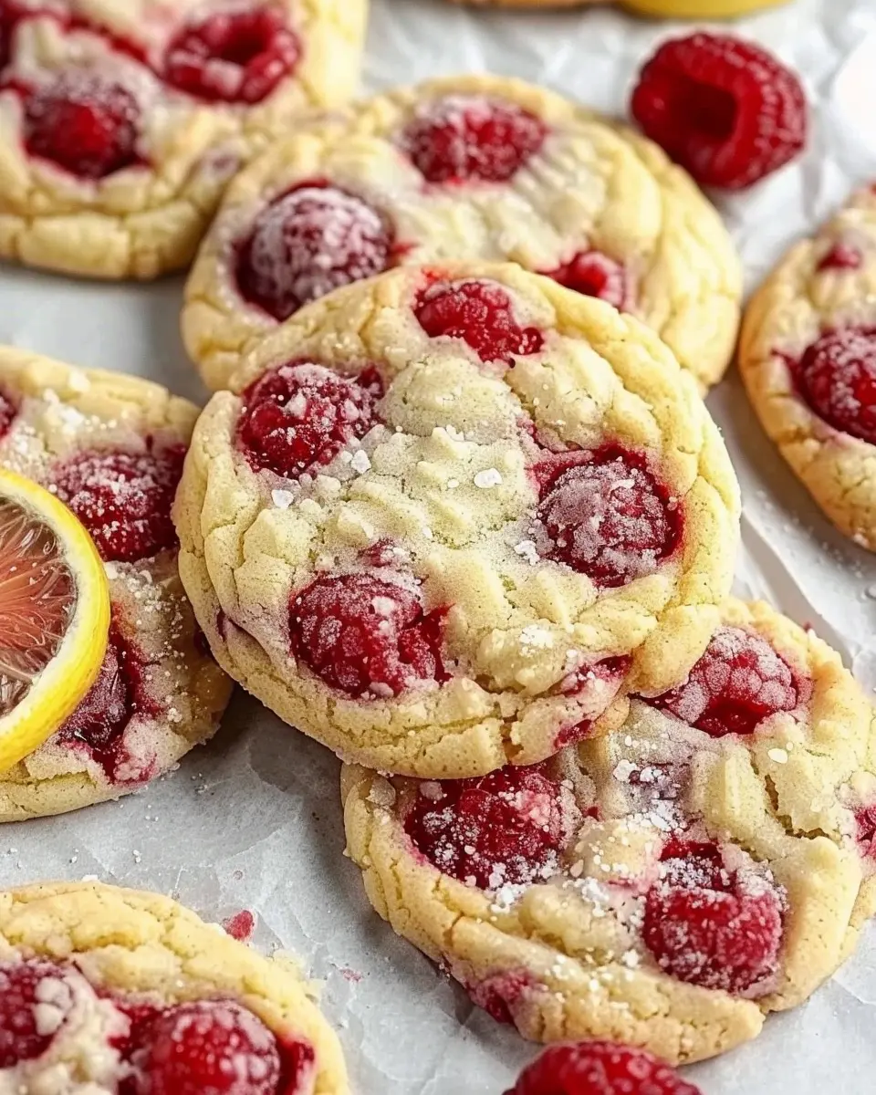 Lemon Raspberry Cookies: Easy and Deliciously Refreshing Treats