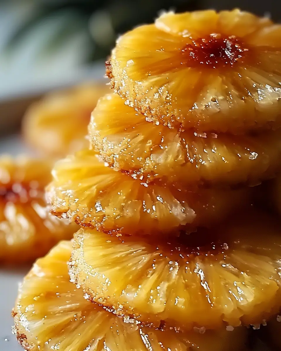 Pineapple Upside Down Sugar Cookies That Delight Every Bite