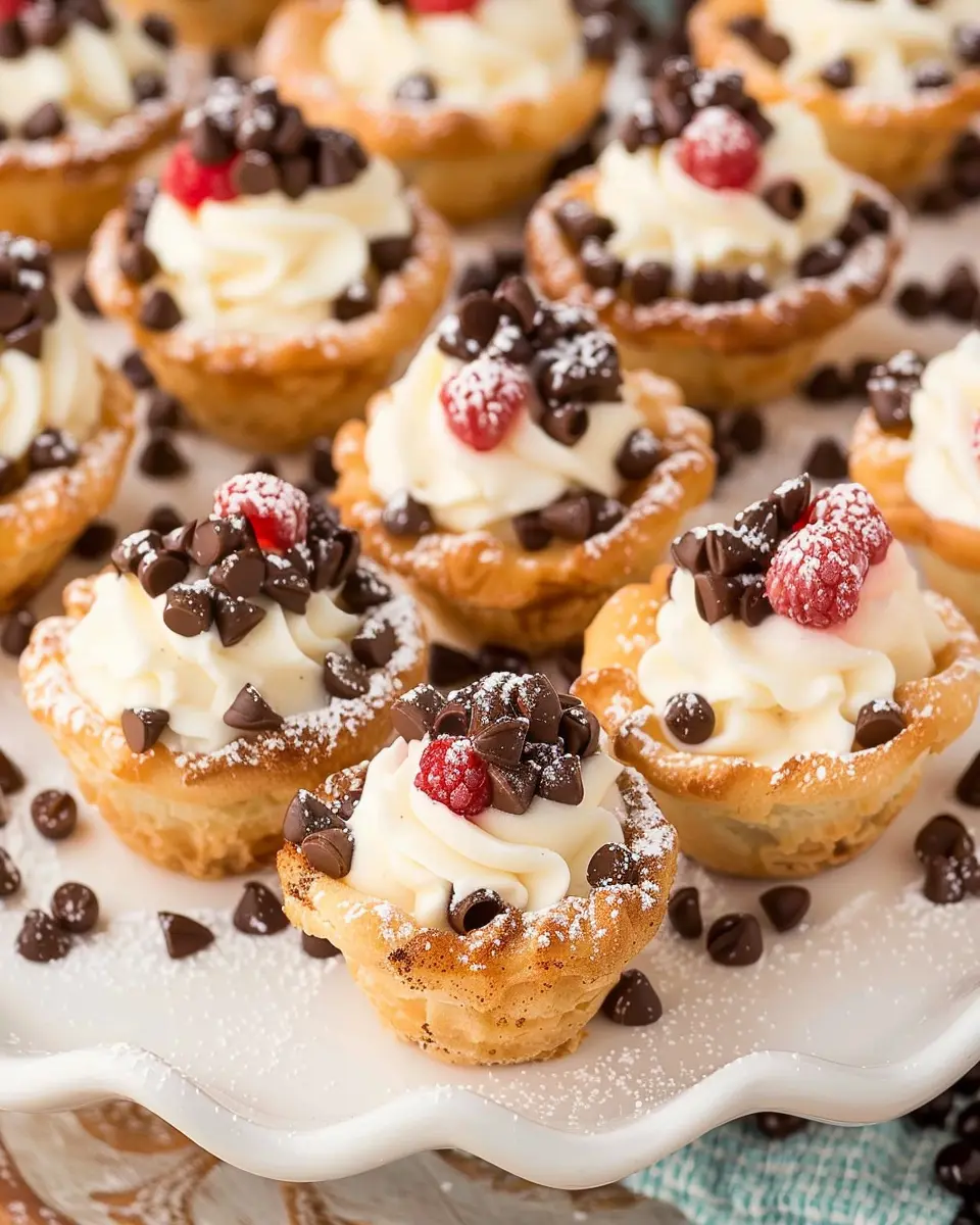 Mini Cannoli Cups