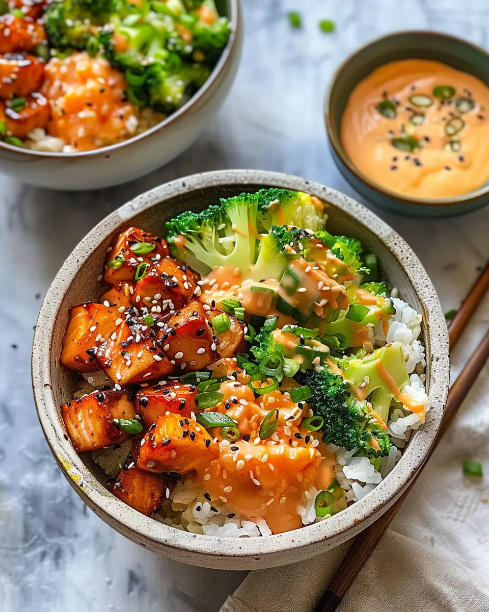 Bang Bang Salmon Bites Bowls: Easy, Flavorful Comfort Food