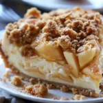 Apple Crumble Cheesecake