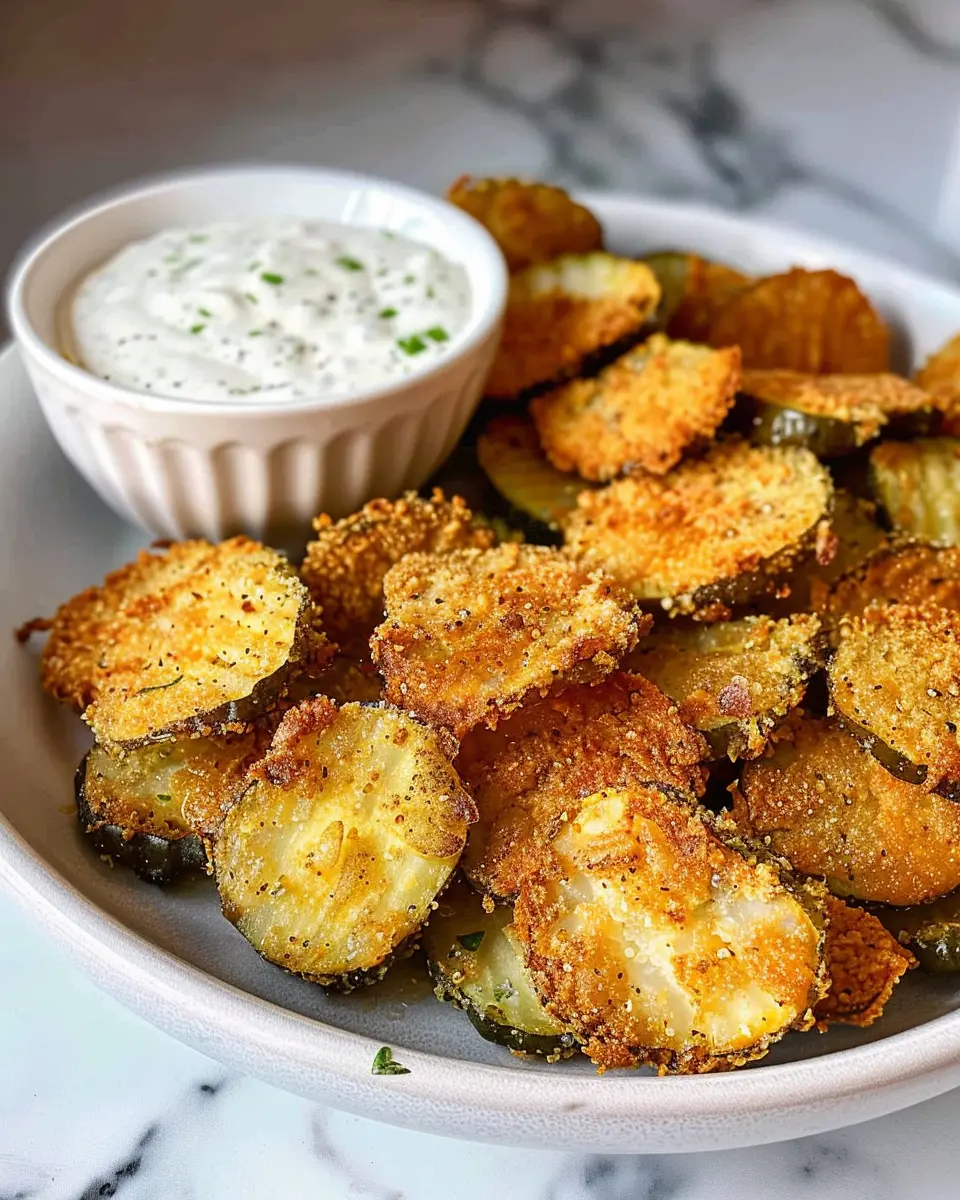 Air Fryer Fried Pickles: Easy, Crunchy Indulgence at Home