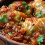Slow Cooker Unstuffed Cabbage Rolls