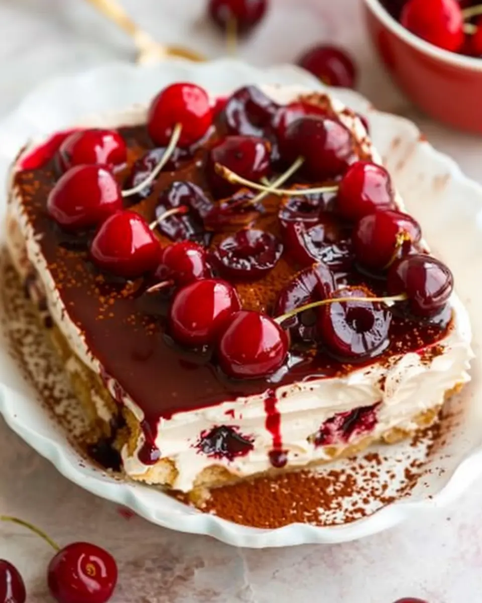 Cherry Tiramisu: An Indulgent Twist on a Classic Dessert