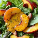 Peach Honey Dijon Balsamic Vinaigrette: Sweet Summer Delight
