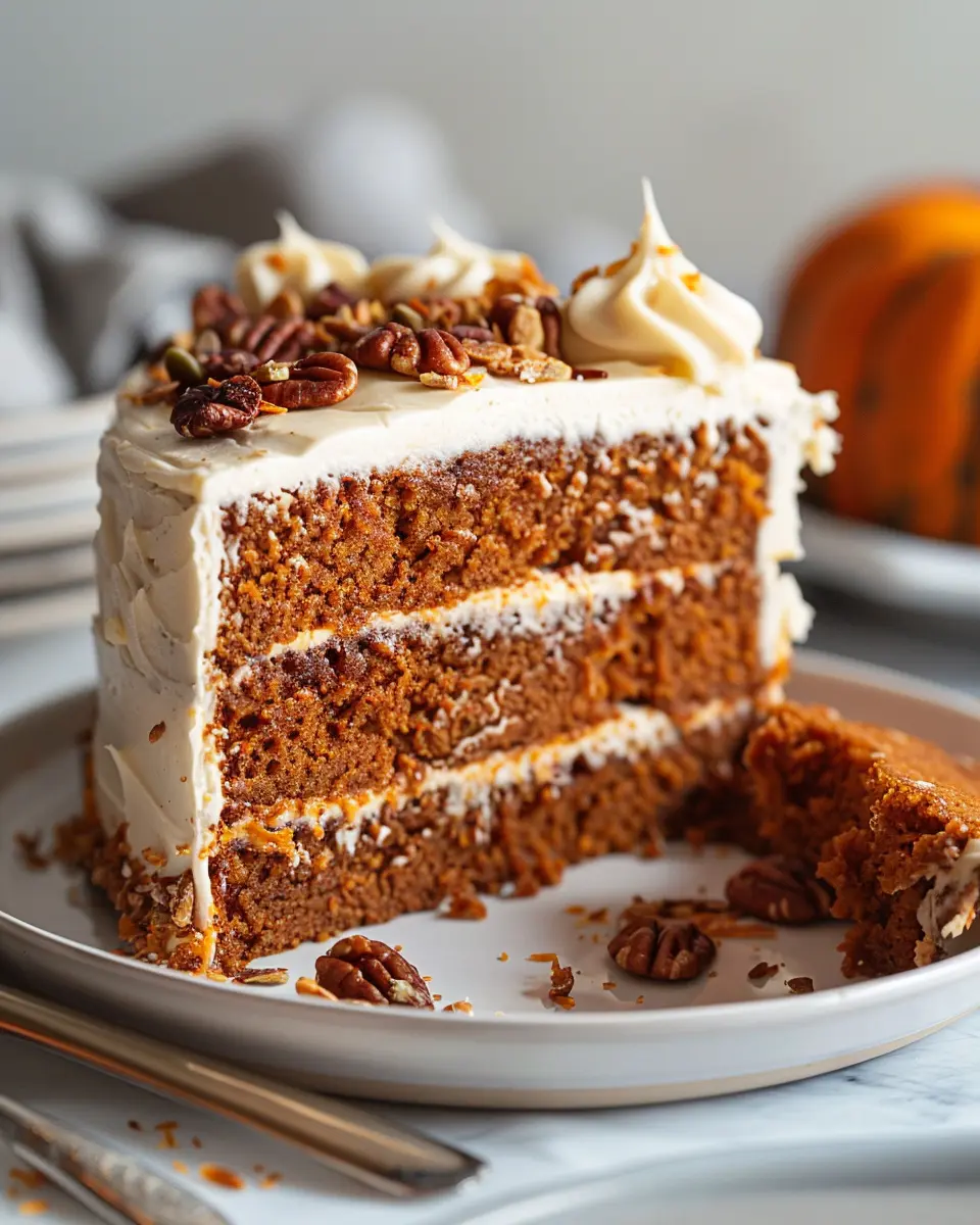The Best Pumpkin Cake EVER