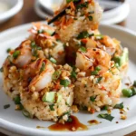 Crispy Rice with Spicy Shrimp Salad