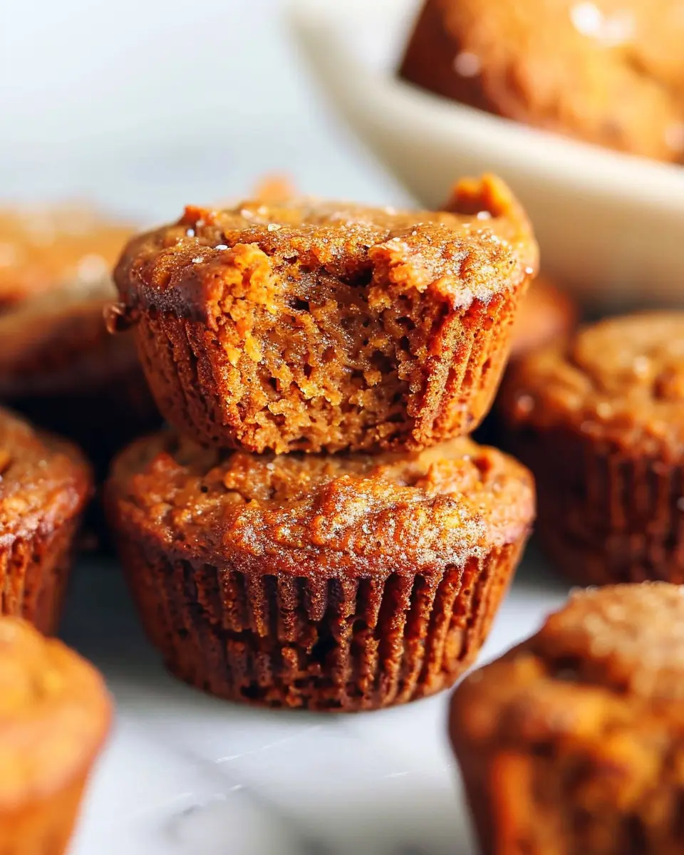 Gluten Free Paleo Pumpkin Protein Muffins