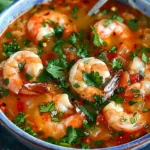 Quick and Spicy Shrimp Soup