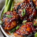 Air Fryer Asian-Glazed Boneless Chicken Thighs